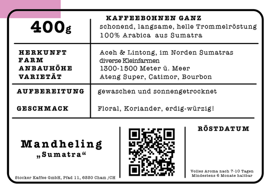 Mandheling, 400g